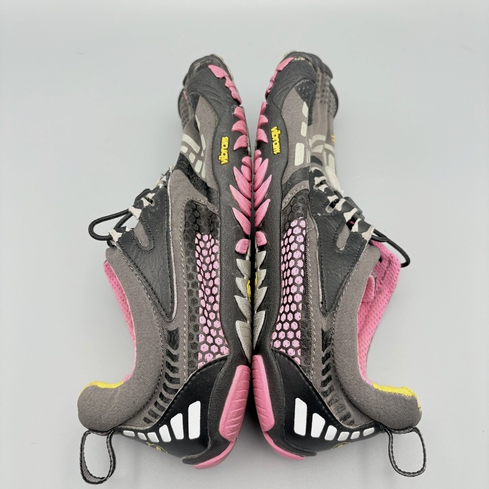 Vibram Five Fingers Shoes Women's EU 40 Black Pink Lace Up Outdoor Sports W3753 - Picture 9 of 11